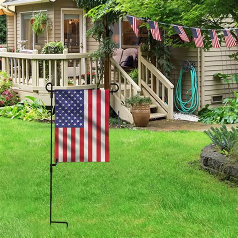 house flag metal stand|house flag stand for yard.